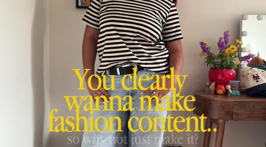 , création de contenu,Si vous ou quelqu’un que vous connaissez commencez le contenu de la mode, commentez-le ou taguez-le !!!
sur Tiktok