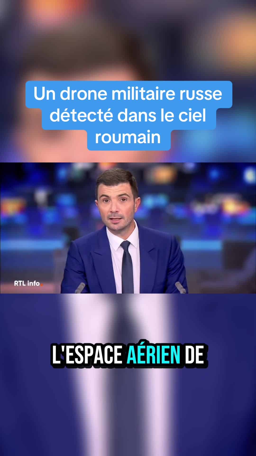 Après l'intrusion de 19 drones russes en Pologne, c'est la Roumanie qui a détec