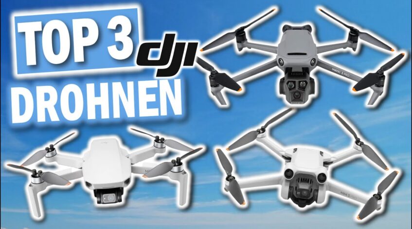 , Drohnenkosten,Die besten DJI VIDEO DROHNEN 2025 ( 3 Preisklassen )