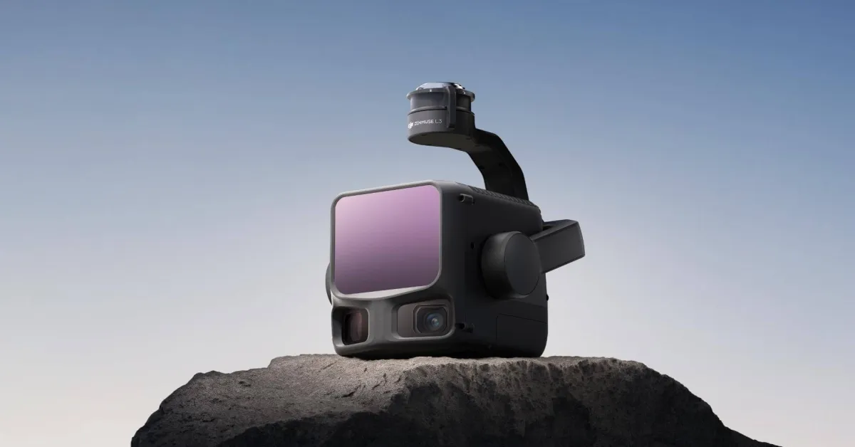 , WEB: DJI lance Zenmuse L3, son drone LiDAR le plus avancé à ce jour