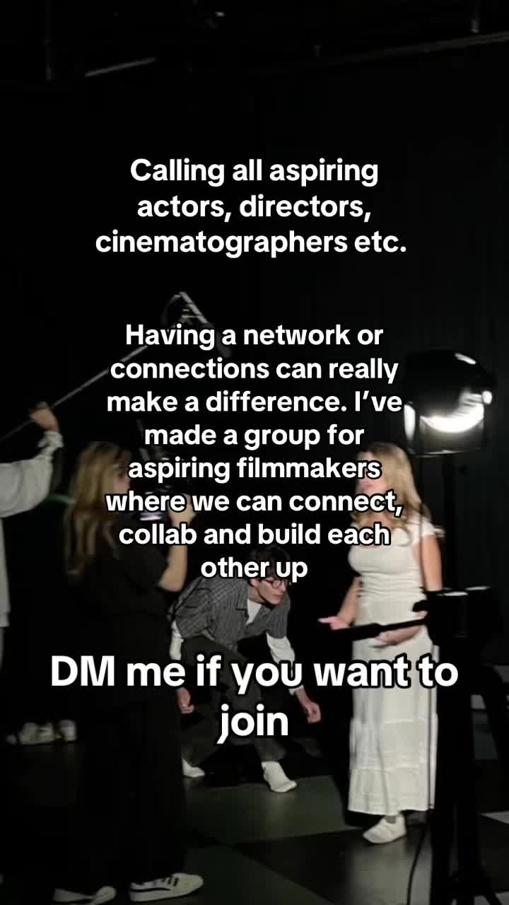 APPEL À TOUS LES Aspirants Cinéastes ! Si vous voulez un endroit pour collaborer avec d'autres aspirants