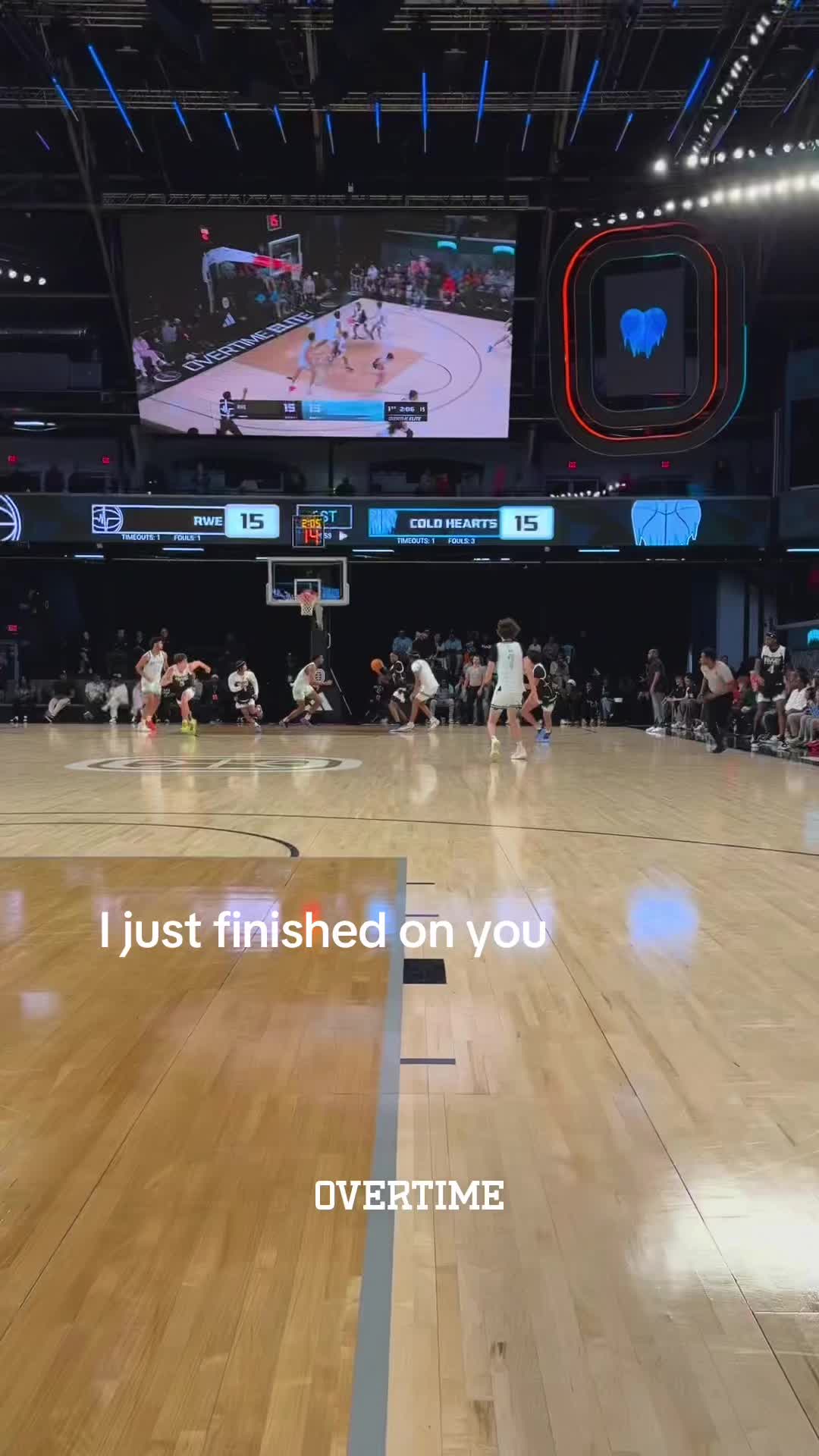 Je viens de finir sur toiuuuu