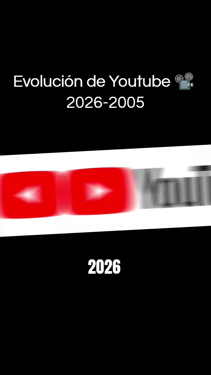 Évolution YouTube 2026-2005