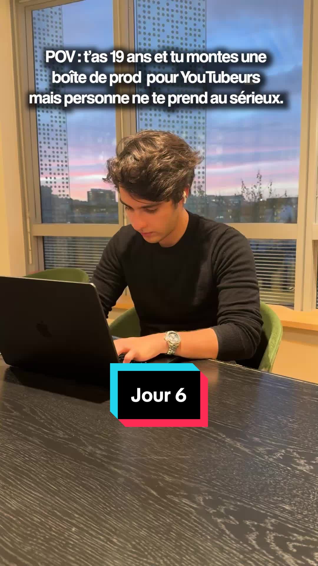 POV tu créer une boîte de prod pour youtubeur à 19 ans
