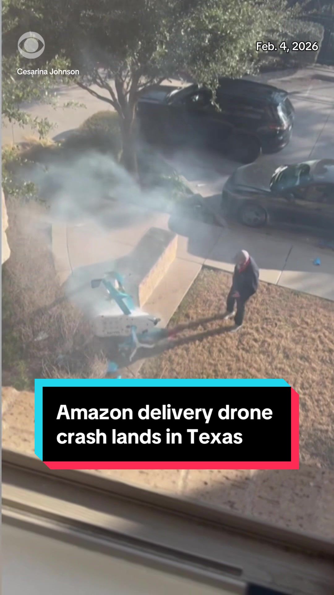 Un drone de livraison Amazon Prime Air s'est écrasé à Richardson, Texas, mercredi après