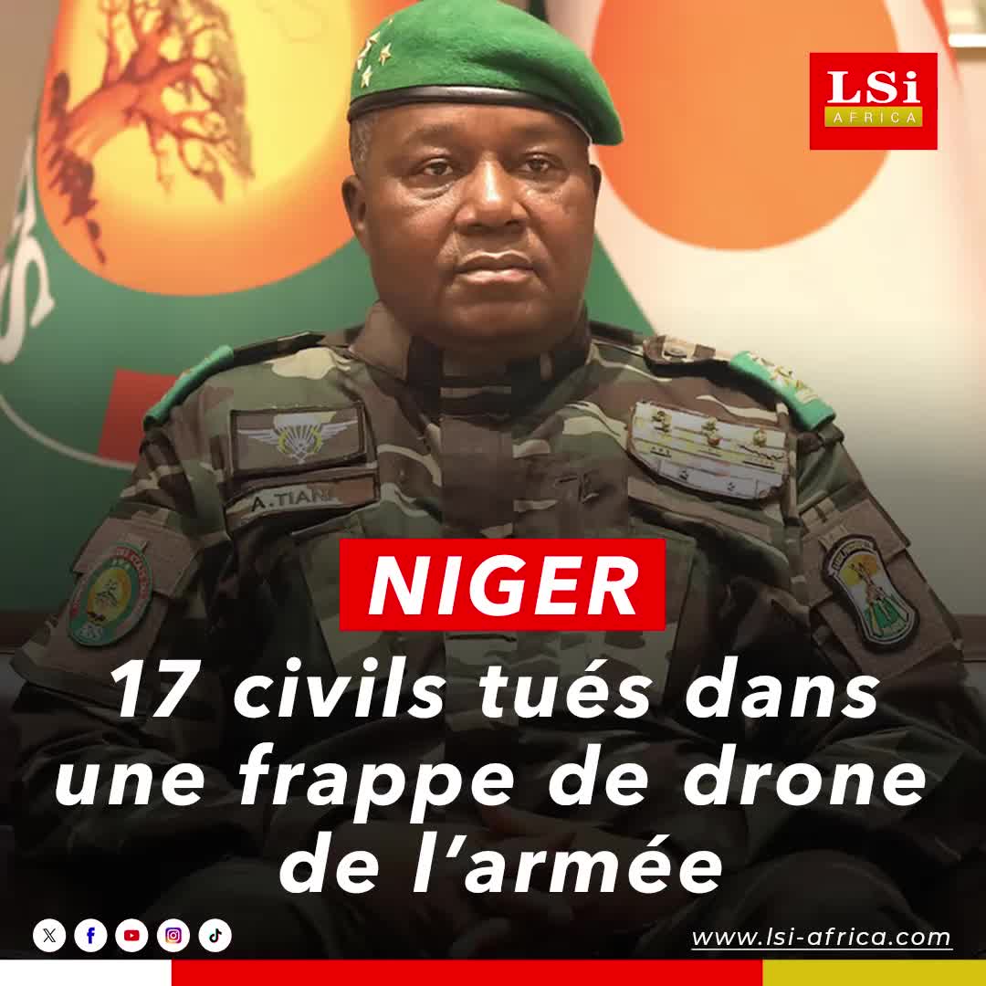 Niger : une frappe de drone sur un marché de l’ouest du pays a fait au moins 17