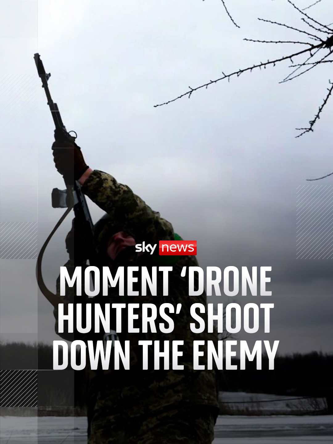 Sky News a rejoint une unité de la 117e brigade ukrainienne, chargée d'en défendre une.