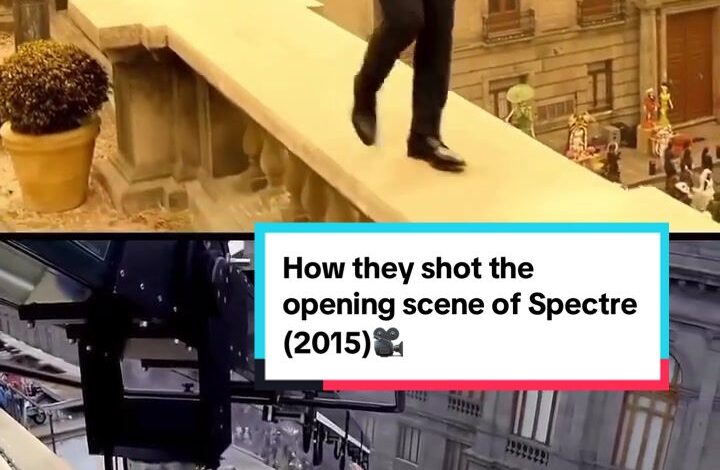 , Tiktok (影视制作): Comment ils ont tourné la scène d’ouverture de Spectre (2015) Prise par le directeur de la photographie Hoyte