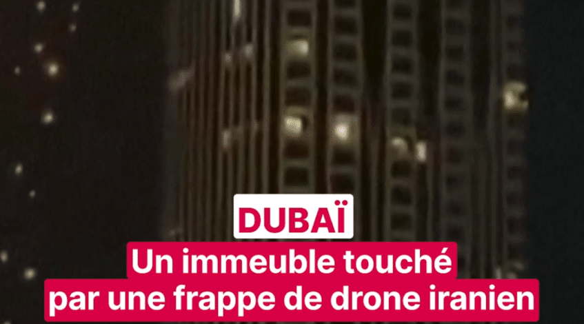 , drone,Un drone lancé par l’Iran aurait frappé un immeuble à Dubaï abritant des milita
sur Tiktok