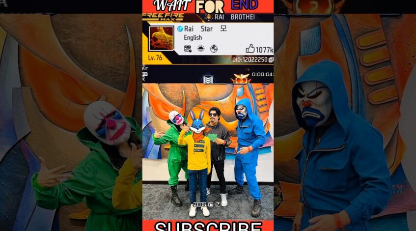 , YouTuber,BIG YOUTUBER UID 🤡 #love @TotalGaming093 @UnGraduateGamer @GyanGaming @PRODIPYT1M#lovestatus