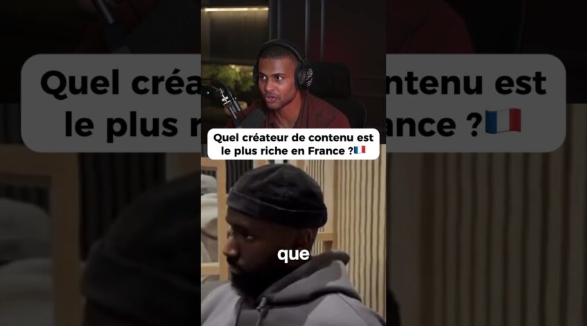 , créateur de contenu,Créateur de contenu le plus riche ? #yomidenzel #squeezie #nasdas