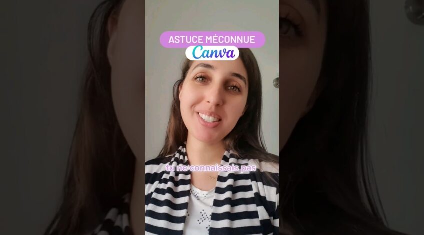 , (création de contenu): Astuce Canva que tu ne connaissais pas 🤯 Tutoriel Canva