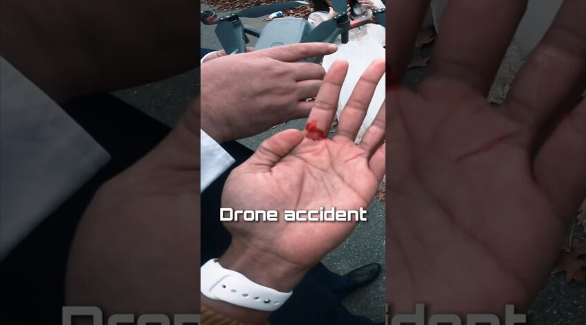 , (filmación con dron): Drone accident while recording a wedding video #dronevideo #viral #shorts