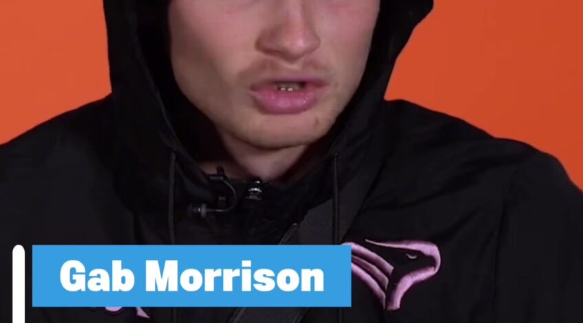 , YouTubeur; Le youtubeur GabMorrisson, connu pour ses interviews de rappeurs dans les cités