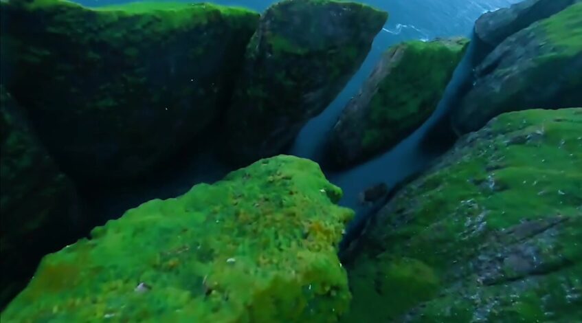 , drone,J’avais peur. Ces falaises sont tout simplement énormes et je ne savais pas si mon drone pourrait le faire.
sur Tiktok