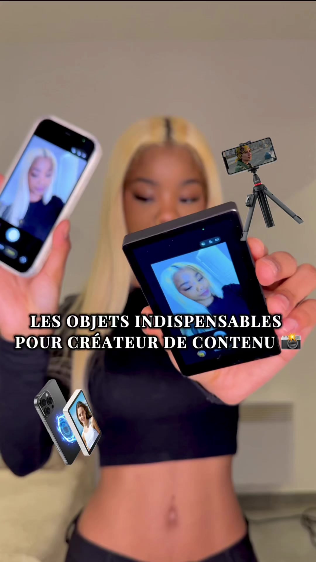 Les objets indispensables pour créateurs de contenu Franchement, ces accessoir