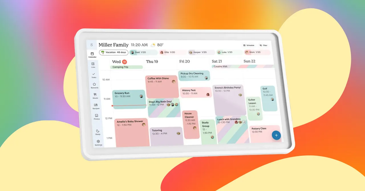 , WEB: Le calendrier Skylight est l’un de mes produits préférés en vente pour Prime Day