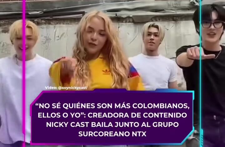 , creador de contenido,Le créateur de contenu colombien Nicky Cast a partagé une vidéo de Corée
sur Tiktok