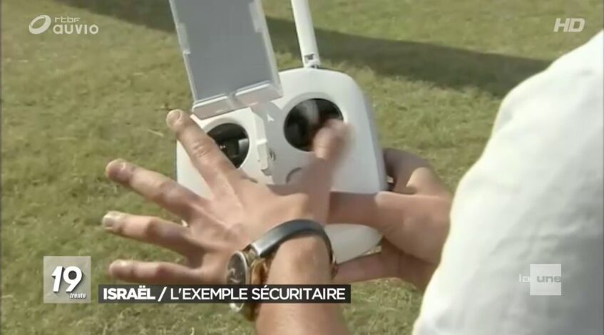 , THE DRONE DEFEATER BY SESP FEATURED ON BELGIAN TV