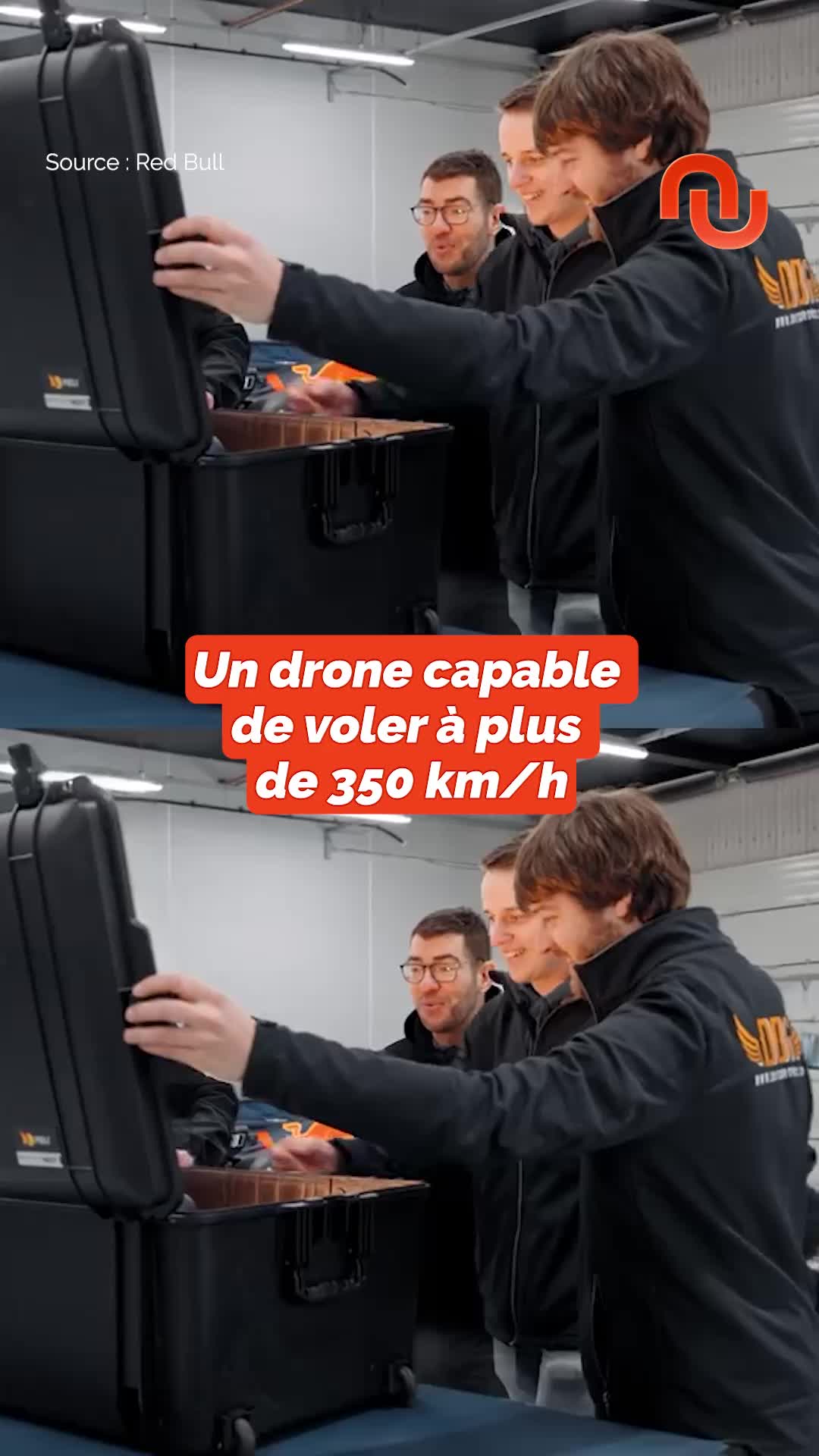 Ce drone conçu pour suivre les courses de F1 peut voler à 350 km/h ?! Suivez