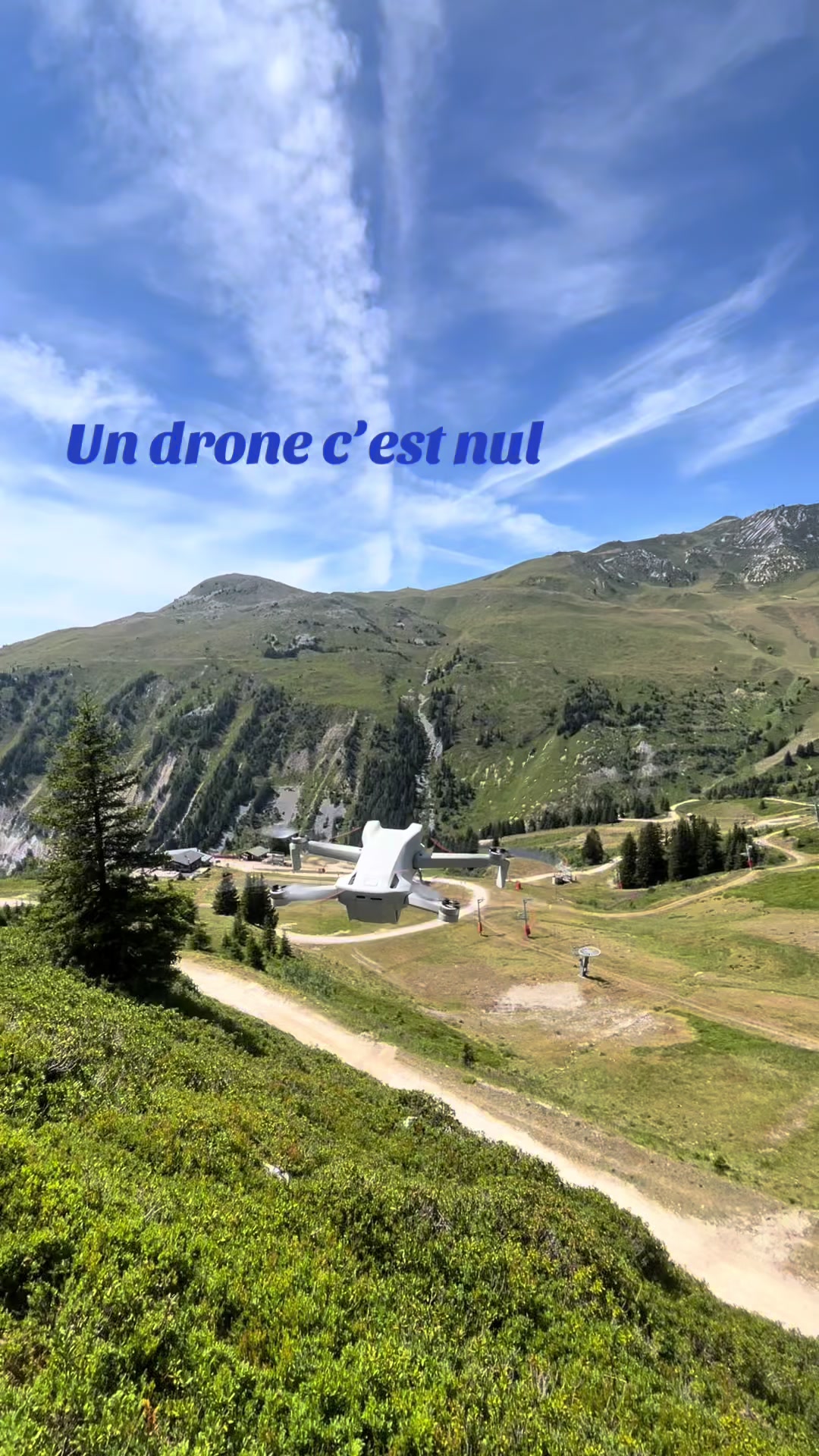 Les plans au drone