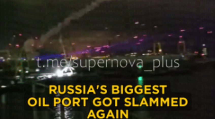 , drone,TIKTOK Le plus grand port pétrolier de Russie a de nouveau été touché dans la nuit par l’afflux de drones.
sur Tiktok