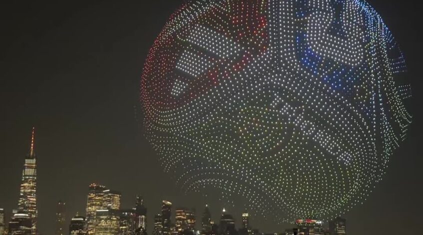 , Tiktok (drone): Qui est prêt pour dimanche ?? La Coupe du monde prépare NY/NJ pour le grand match